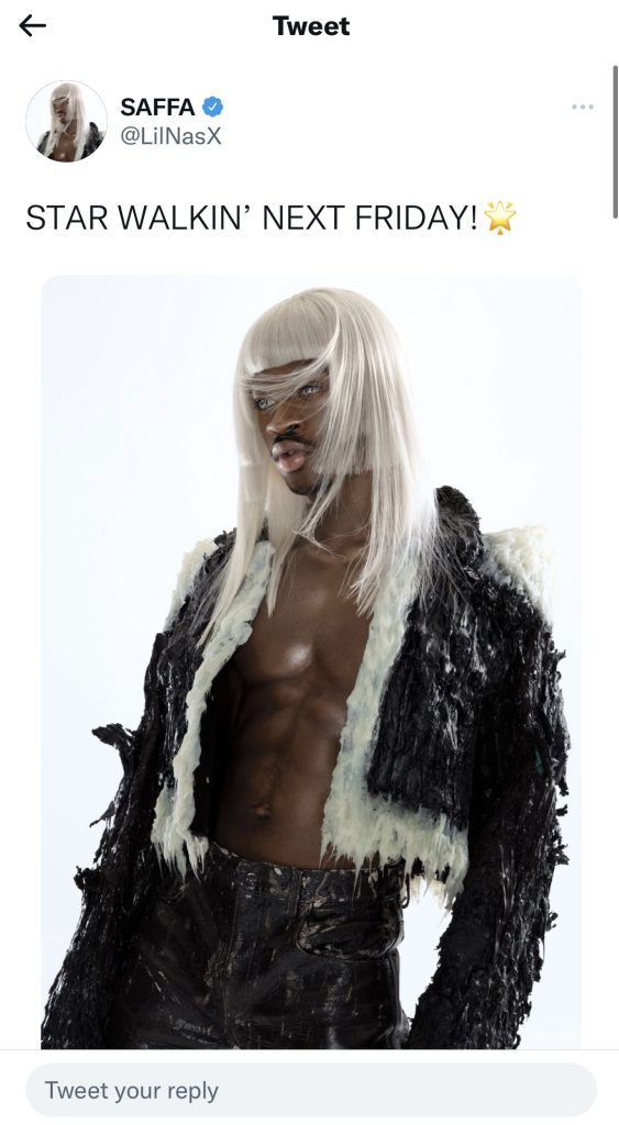 Lil Nas X announces “Star Walkin’” single 