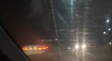 Car drives on wrong side of I-295 in DC causing head on collision