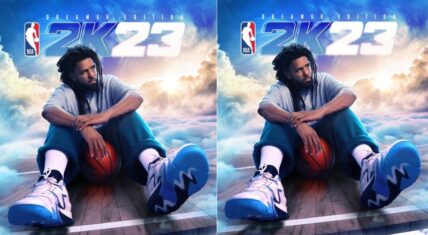 J Cole lands the cover of NBA 2K23