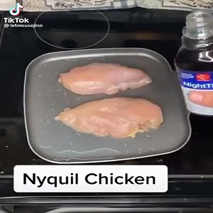 FDA issues warning against people cooking chicken in NyQuil