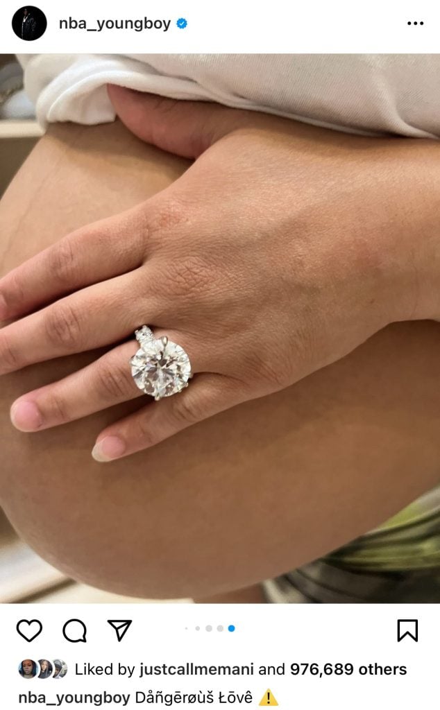 NBA Youngboy hints at expecting 10th child 