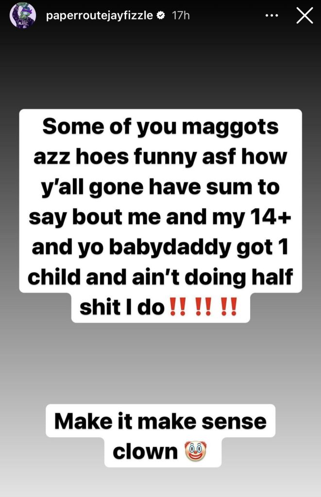 Jay Fizzle brings over 14 of his baby mamas to interview 