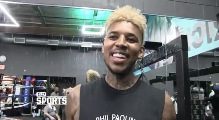 Nick Young says Blueface can't fight him because of Chrisean Rock