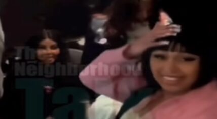 Cardi B meets with Lil Kim, Swizz Beatz and A$AP Ferg in studio