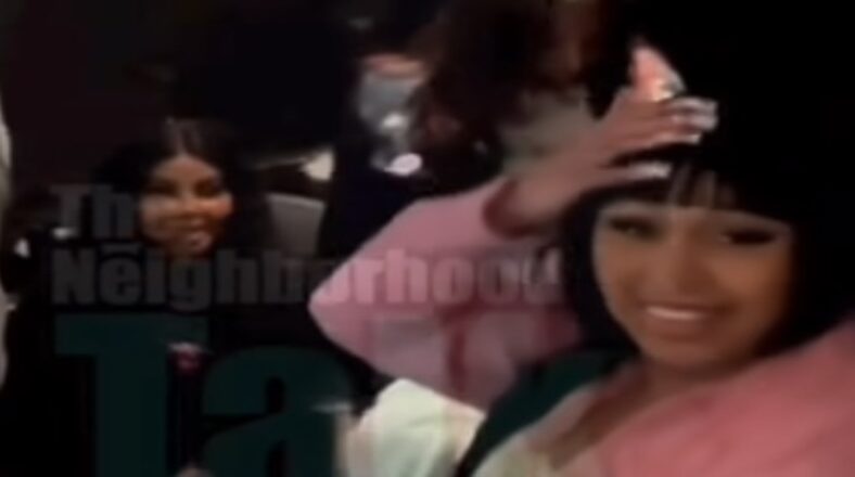 Cardi B meets with Lil Kim, Swizz Beatz and A$AP Ferg in studio
