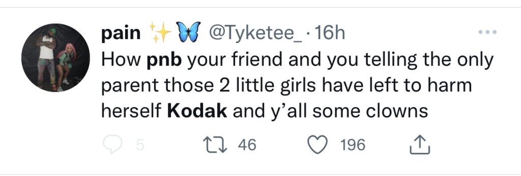 Kodak Black blames PnB Rock's girlfriend for death