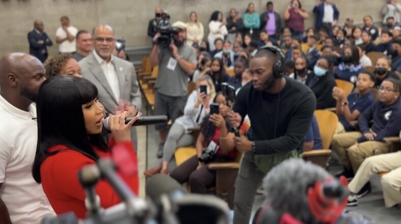 Cardi B donates $100,000 to her former Bronx middle school
