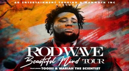 Rod Wave announces "Beautiful Mind" Tour