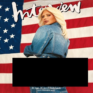 Kim Kardashian does revealing Interview Magazine cover
