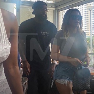 Michael Jordan's son was seen out with Larsa Pippen