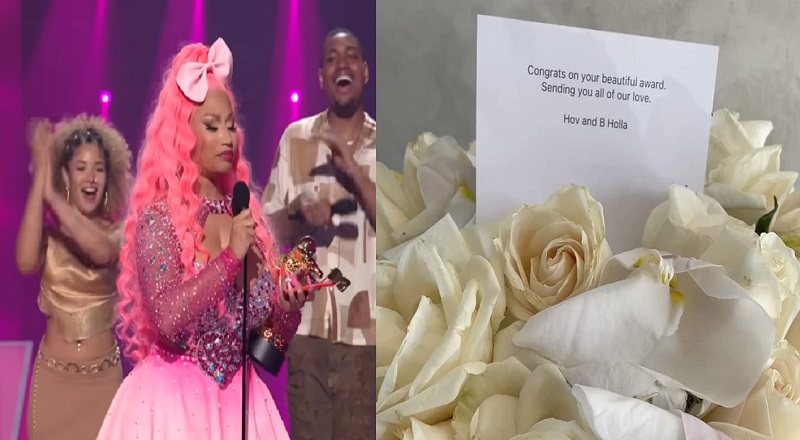 Nicki Minaj reveals Jay-Z and Beyonce gave her flowers after VMAs