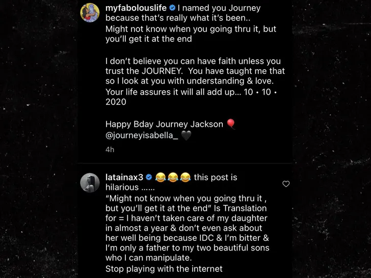 Taina Williams disses Fabolous on Instagram