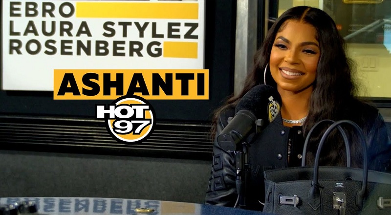 Ashanti talks Irv Gotti drama Ja Rule and dating on Hot 97