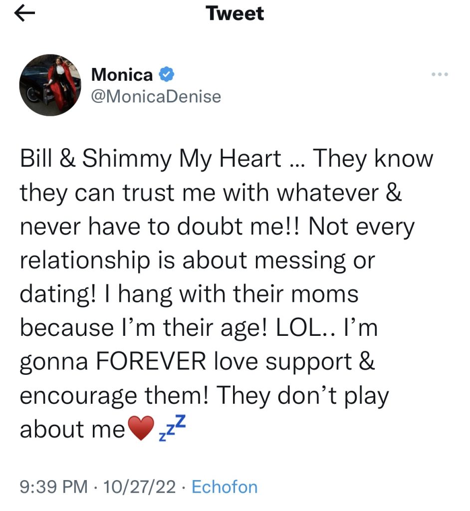 Monica speaks on rumored dating relationship with Kodak Black