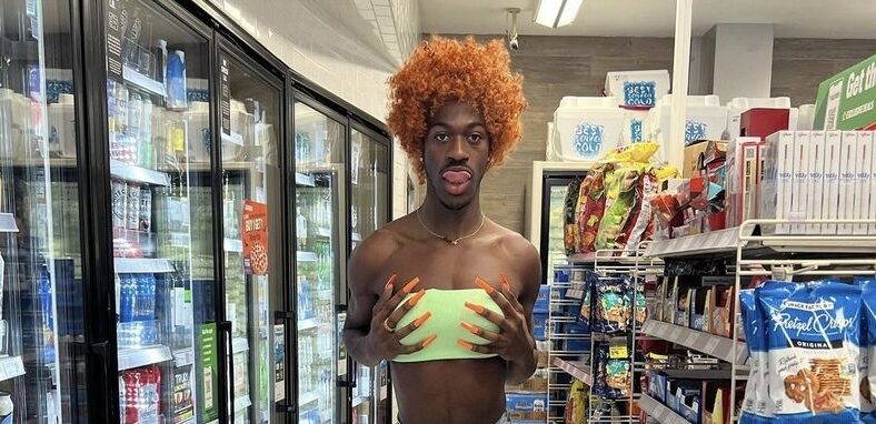 Lil Nas X shows off Ice Spice Halloween costume