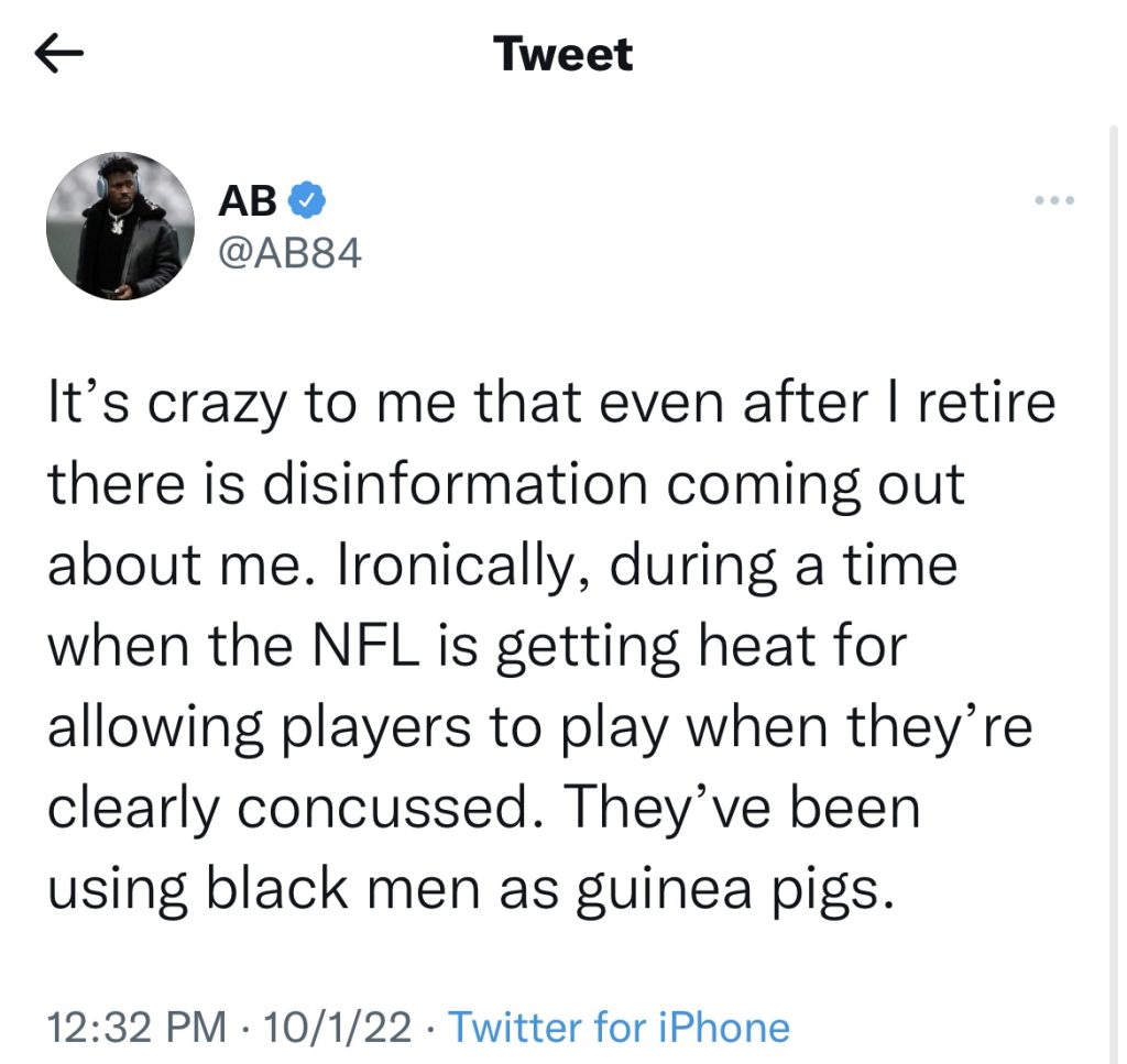 Antonio Brown explains flashing woman in Dubai