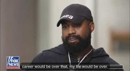 Kanye West says he's been threatened for White Lives Matter shirt
