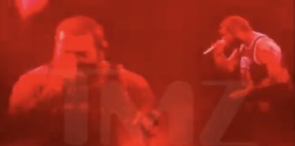 Post Malone performs at makeup concert in Boston