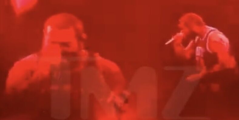 Post Malone performs at makeup concert in Boston