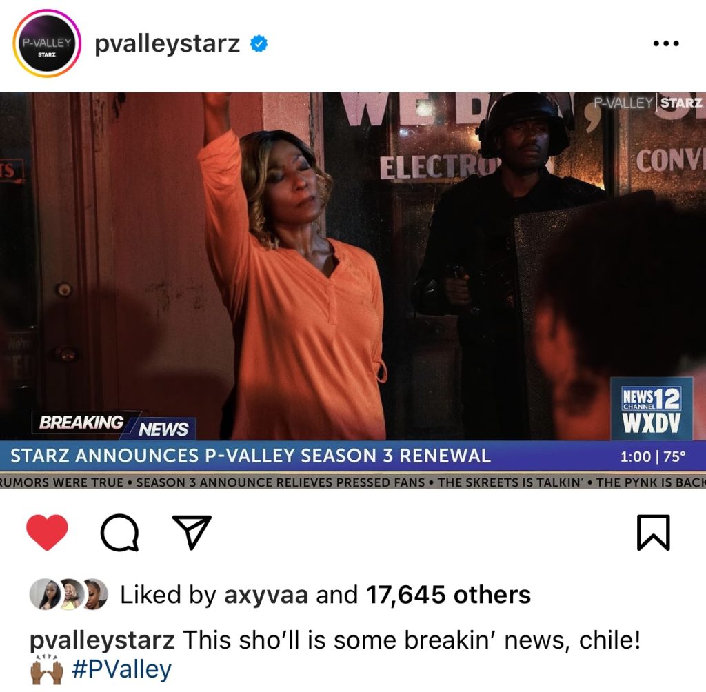P-Valley officially gets renewed for third season