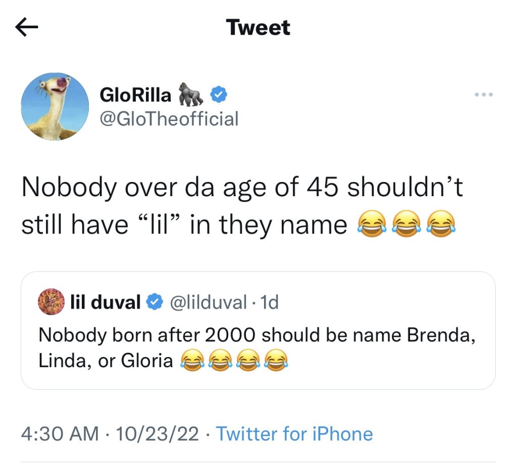GloRilla claps back at Lil Duval after he clowned "Gloria" name