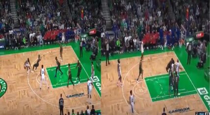 James Harden breaks Marcus Smart's ankles and then airballs