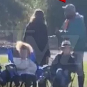 Kanye West storms off after argument at son's soccer game