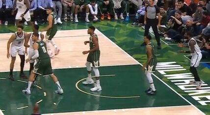 Kyrie Irving screams at Ben Simmons to shoot the ball