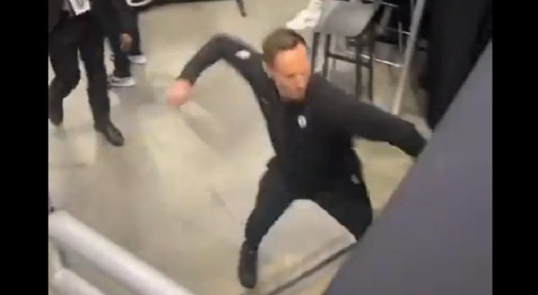 Steve Nash angrily punches wall after Nets lose to Bucks