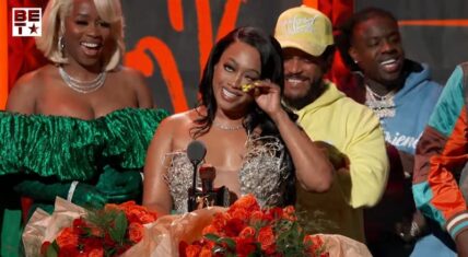 Trina gives female empowerment with BET speech
