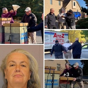 Woman releases swarm of bees on cops to stop eviction