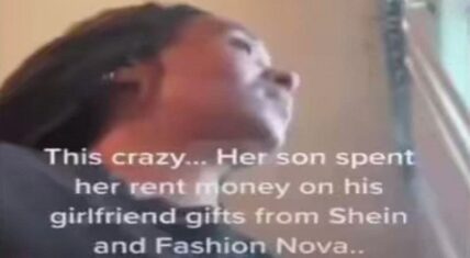 Woman tearfully says her son spent her rent money on a girl