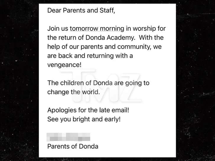Donda Academy reopens after announcing closing
