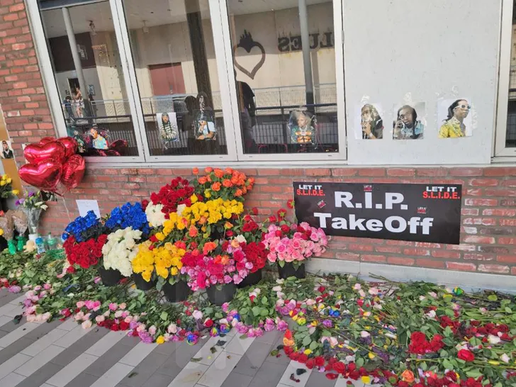 Takeoff memorial site in Houston is created after shooting
