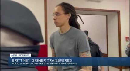 Brittney Griner transferred to Russian labor camp