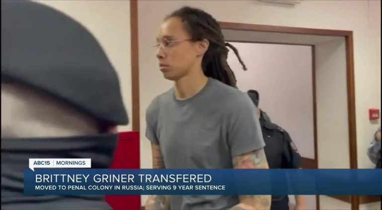 Brittney Griner transferred to Russian labor camp