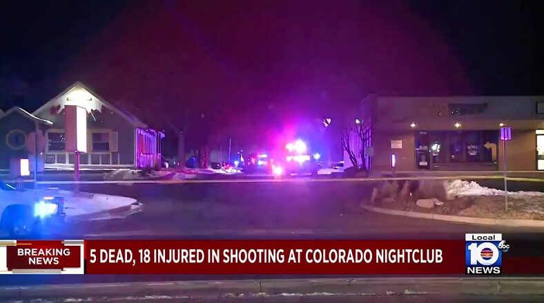 Five people fatally wounded in Denver nightclub shooting