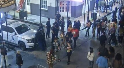 Five people shot on New Orleans' Bourbon Street this morning