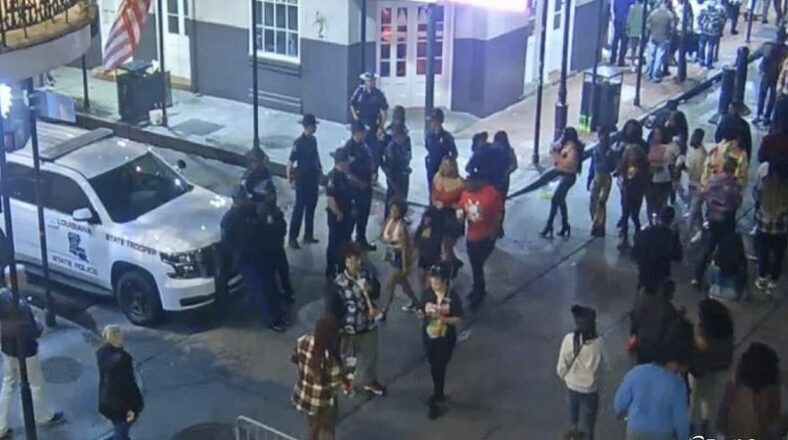 Five people shot on New Orleans' Bourbon Street this morning