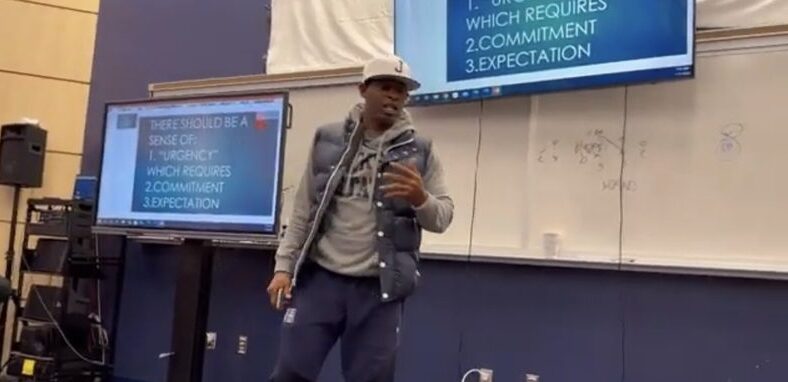 Deion Sanders addresses Takeoff passing in Houston to JSU team