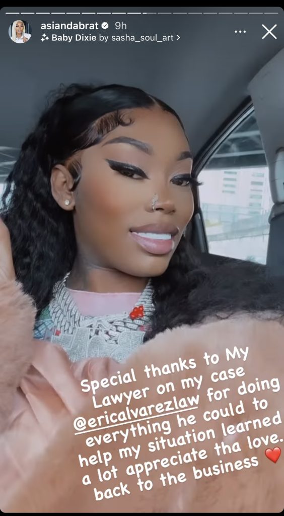 Asian Doll released from jail after recent arrest