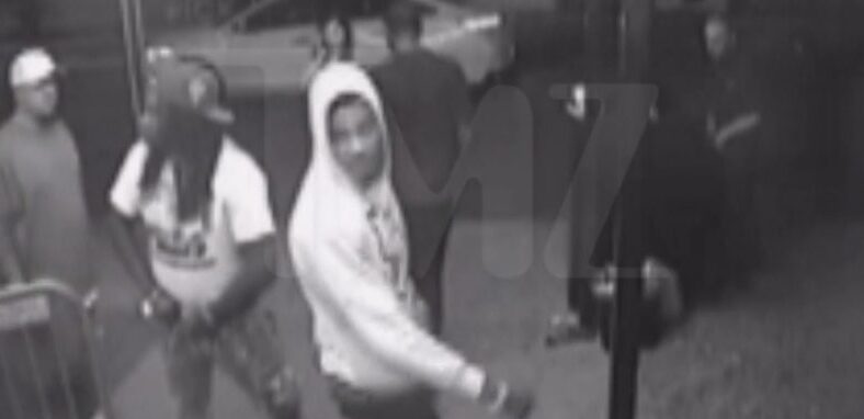 Blueface seen on video shooting at man in Las Vegas