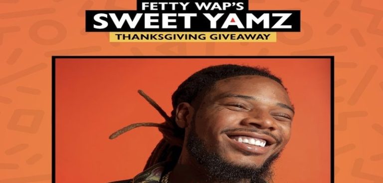 Fetty Wap to hold "Sweet Yamz" Thanksgiving giveaway