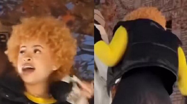 Ice Spice goes viral for her backside during turkey drive