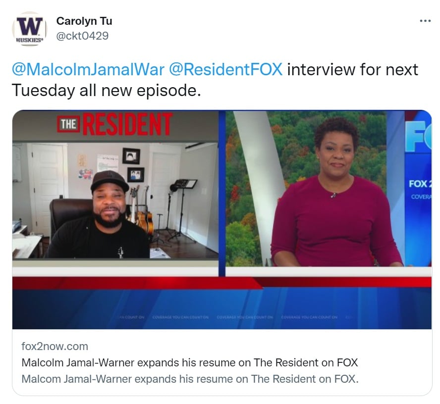 Malcolm-Jamal Warner blasts FOX for misplacing hyphen in name