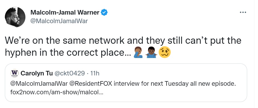 Malcolm-Jamal Warner blasts FOX for misplacing hyphen in name