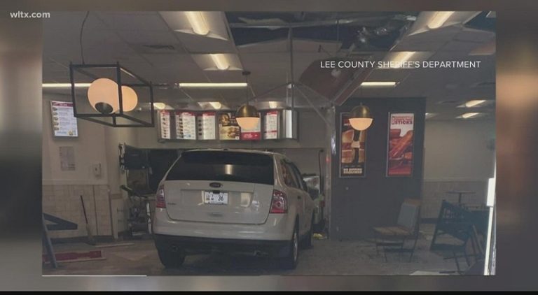 Man crashes into SC Wendy's and leaves woman fatally injured