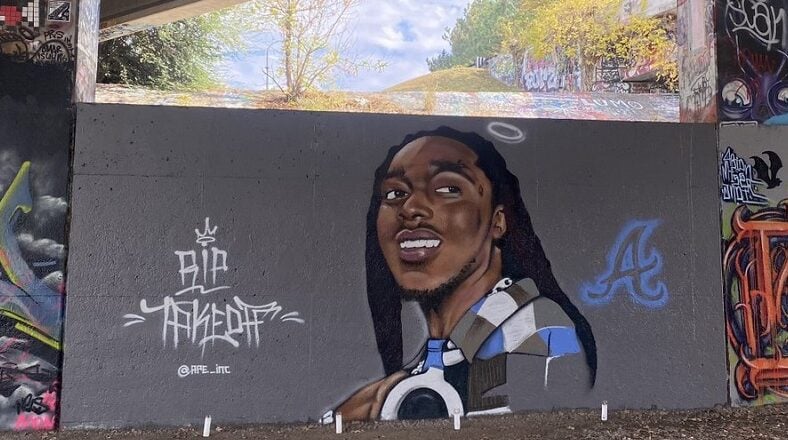 Takeoff mural has been added off the Atlanta Beltline