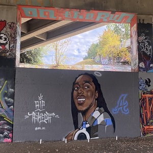 Takeoff mural has been added off the Atlanta Beltline