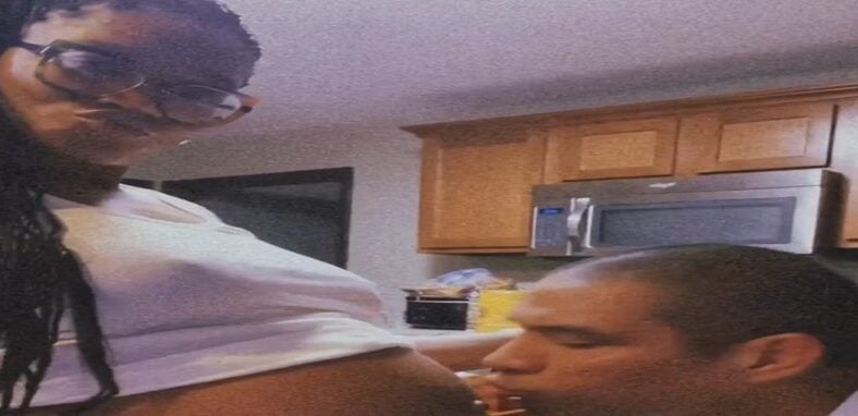 Keke Palmer shows off growing baby bump on Christmas